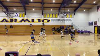 vacaville Will C Wood vs Fairfield Armijo High School Boys JV Basketball 1st Half [upl. by Irovi76]