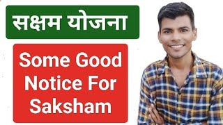 Some Good Notice For Saksham  SUMIT SHEORAN SHO [upl. by Newfeld]