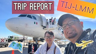 TRIP REPORT  Volaris A320CEO  Tijuana TIJ  Los Mochis LMM [upl. by Erual]