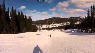 Trysil Norway  Black Diamond Death Run [upl. by Baiel]