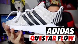 ADIDAS QUESTAR FLOW REVIEW amp ON FEET [upl. by Thurnau885]