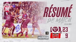 UBB LOU  Le Résumé du Match [upl. by Padegs]