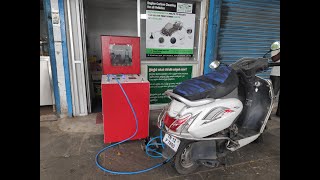 Engine carbon cleaningdecarbonisation for Honda Activa in Ashok Nagar Chennai [upl. by Carina]