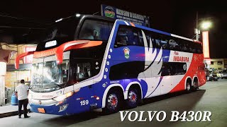 Volvo B430R impresionante bus doble piso y doble eje delantero [upl. by Luciana]