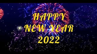 Happy New Year 2022  HTML CSS and Background Video [upl. by Oiliduab]