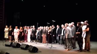 Little Organ Fugue  past Swingle Singers live Sept 2015 [upl. by Plume]