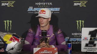 2024 Supercross Championship Final Press Conference  Salt Lake City [upl. by Cilegna]