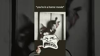 We are in horror movies terrifiertrollface viral shorts horrorshorts terrifier22022 sigma [upl. by Stanton]