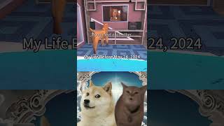 🕊️ RIP Cala I Go Meow Cat amp Doge Dog Kabosu sad rip doge kabosu cala memes [upl. by Aleinad]