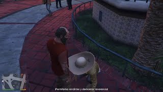 GTA V  Trevor hablando español [upl. by Allerym777]