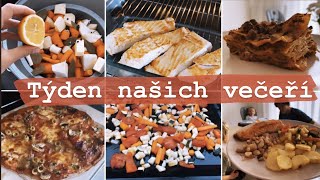 TÝDEN NAŠICH VEČEŘÍ 🍕🥗 Inspirace na rychlé a výživné vaření  Mimiampjá [upl. by Fitzsimmons]