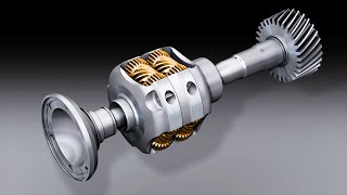 Audi Torsen differential  technical animation [upl. by Sirois]