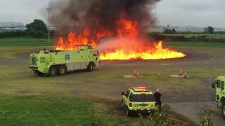 Engine 78  Aircraft Rescue amp Fire Fighting drill [upl. by Jadwiga]