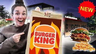 Trying Burger King brand new menu [upl. by Aitselec330]