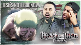 Our First Anime Attack On Titan OVA quotIlses Notebook Memoirs of a Scout Regiment Memberquot Reaction [upl. by Paxton]