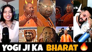 CM Yogi Adityanath Thug Life 3 😈 Yogi Adityanath Attitude Videos Reaction 🔥 [upl. by Yokum610]