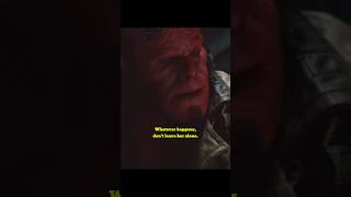 Whatever happens dont leave her alone hellboy ronperlman rupertevans karelroden selmablair [upl. by Tertius]