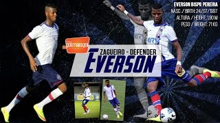 Everson  Everson Bispo Pereira  Zagueiro wwwgolmaisgolcombr [upl. by Hegarty641]