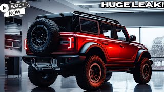 NEW 2025 Ford Bronco Hybrid Finally Reveal  FRIST LOOK [upl. by Seiter]