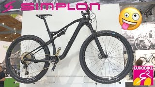 New SIMPLON Bikes 2019 Cirex Rapcon Steamer Razorblade  Eurobike 2018 4K [upl. by Llorrad]