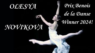 Olesya Novikova 2024 Winner of the Prix Benois de la Danse [upl. by Sihtnyc]