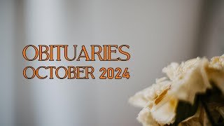 OBITUARIES NEWS FOR THE MONTH OF OCTOBER 2024  IBPS  CURRENT AFFAIRS  DPLabs [upl. by Yojal]