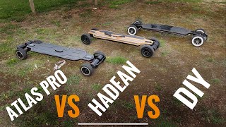 Hadean VS Exway atlas Pro VS DIY [upl. by Drwde]