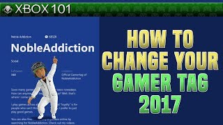 How To Change Your Custom Gamertag 2018 [upl. by Hanimay]