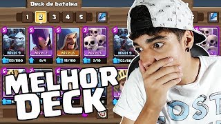 MELHOR DECK ATUAL PARA ARENA 8 9 e 10 CLASH ROYALE [upl. by Morice]