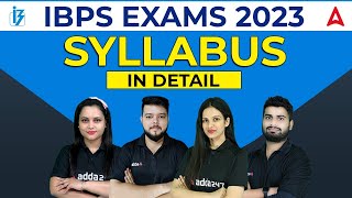 IBPS Exams 2023 Syllabus in Details  Know the Complete Information [upl. by Bernardine]