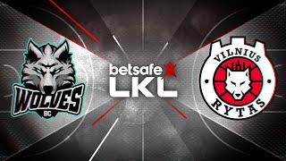 „Betsafe–LKL“ rungtynių apžvalga „Wolves“  „Rytas“ 20240113 [upl. by Mohkos]