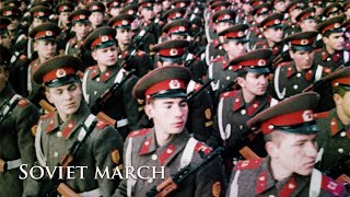 Soviet March  1980s Soviet Army Instrumental [upl. by Nylodam272]