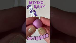 MY LITTLE PONY COLOUR MIXING WITH PLAYDOH Learning colours for little ones [upl. by Repmek]