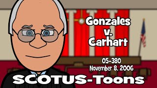 Gonzales v Carhart SCOTUSToons [upl. by Mozza]