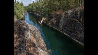 Klipphoppning  VALLS KALKBROTT Torsåker [upl. by Yate]