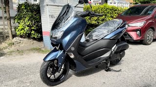 Yamaha NMAX V2  Blue Walkaround 2024 [upl. by Ramunni541]