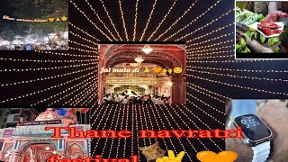 Thane navratri festival ✌️🧡🙏🙌navratri thane 2024 vlog [upl. by Elspet]