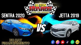 JETTA 14T VS SENTRA 20  CUÁL TE LLEVAS   AUTOS MONROY [upl. by Acceb102]