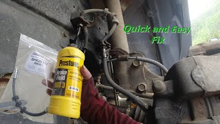 Ford Escape front brake line replacement repair June 12 2024 [upl. by Winter933]