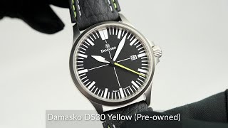 Damasko DS30 Yellow Preowned [upl. by Adnuhsat]