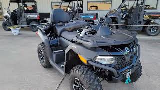 2024 CFMOTO CFORCE 600 TOURING IN NEBULA BLACK WALKAROUND [upl. by Riedel]