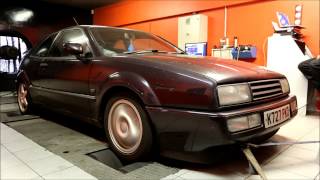 VW Corrado VR6 Dyno Power Test [upl. by Amme662]