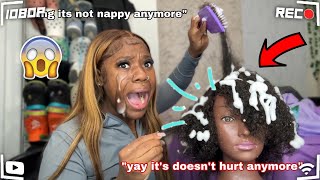 I washed my Mannequin THICK Hair after 4 months… OMG 😱 [upl. by Nolan]