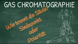 Gaschromatographie Trennung nach Siedepunkt oder Polarität [upl. by Esnofla]