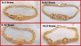 Gold Bracelet Designs With Weight Simple Gold Bracelets For Ladies [upl. by Dasha565]