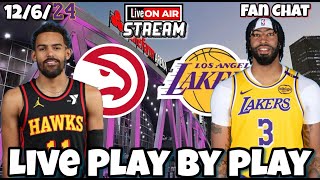 Los Angeles Lakers vs Atlanta Hawks Live NBA Live Stream [upl. by Amble]