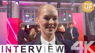 Rosy McEwen interview on Harvest at London Film Festival 2024 [upl. by Bartosch326]