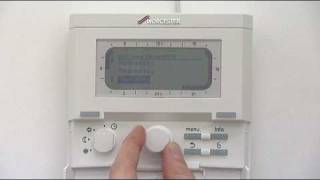 How to Use the FR110 Room Thermostat Boiler Control  Worcester Bosch [upl. by Kyrstin]