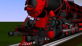 Steam Locomotive Animation [upl. by Stanzel]