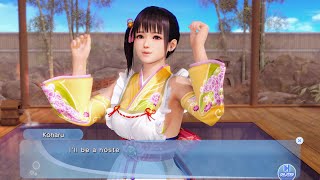 DOAXVV English  Character Episodes Koharu  11  Like Young Murasaki [upl. by Favian]